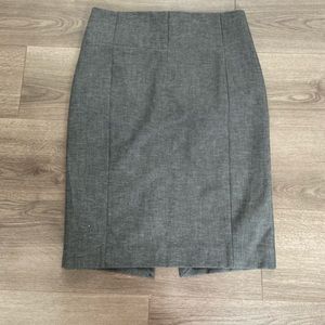 Dark grey express pencil skirt, size 10